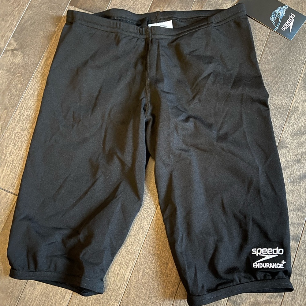 Boys Speedo Competitive Swim Trunks size m